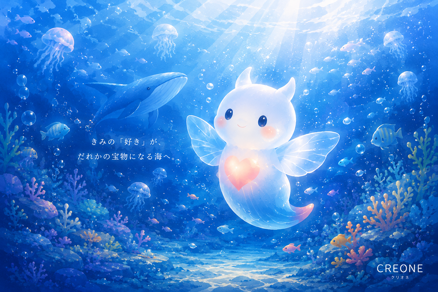 きみの「好き」がだれかの宝物になる海へ